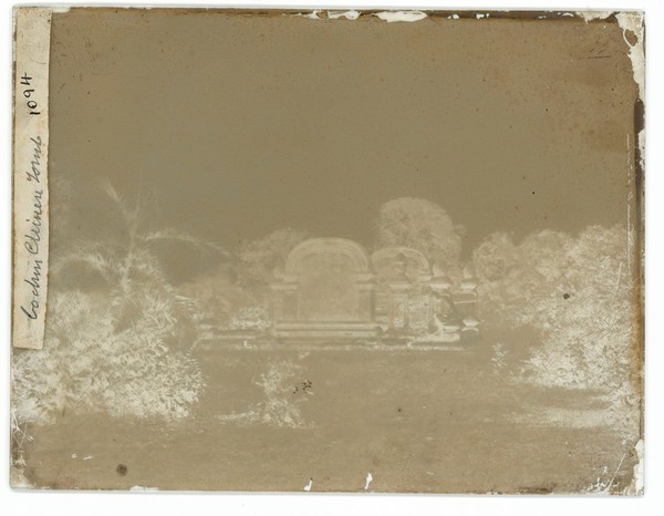 Saigon, Vietnam: the tomb of Pierre Pigneau de Béhaine. Photograph by John Thomson, 1867.