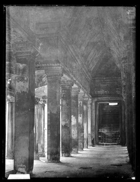 Nakhon Thom [Angkor Wat], Cambodia. Photograph by John Thomson, 1866.