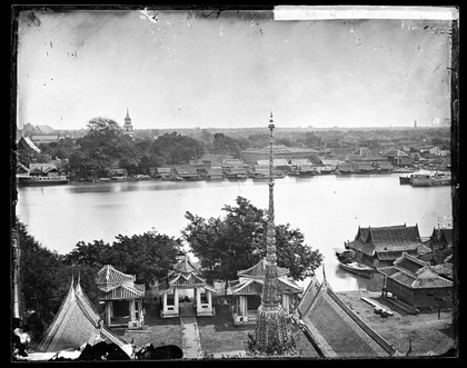 Bangkok, Siam [Thailand]. Photograph by John Thomson, 1865.