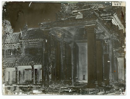 Nakhon Thom [Angkor Wat], Cambodia. Photograph by John Thomson, 1866.