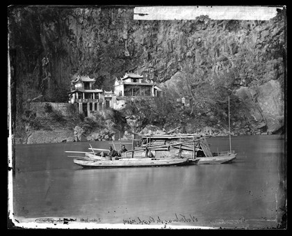 Pearl River, Kwangtung province, China. Photograph by John Thomson, 1870.