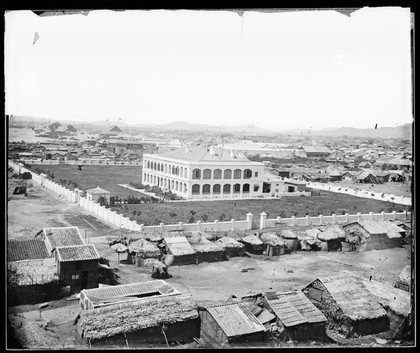 Chefoo, Shantung province, China. Photograph by John Thomson, ca. 1870.