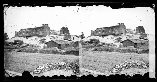 Fort Zeelandia, Formosa [Taiwan]. Photograph by John Thomson, 1871.