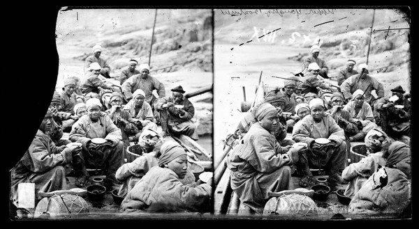 Yangtze river, China. Photograph by John Thomson, 1871.