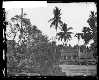 Nakhon Thom [Angkor Wat], Cambodia. Photograph by John Thomson, 1866.