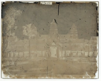 Nakhon Thom [Angkor Wat], Cambodia. Photograph by John Thomson, 1866.