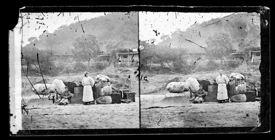 River Min, Fukien province, China. Photograph by John Thomson, 1870/1871.