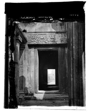 Nakhon Thom [Angkor Wat], Cambodia. Photograph by John Thomson, 1866.