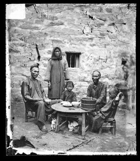 Kowloon, Kwangtung province, China. Photograph by John Thomson, 1869.