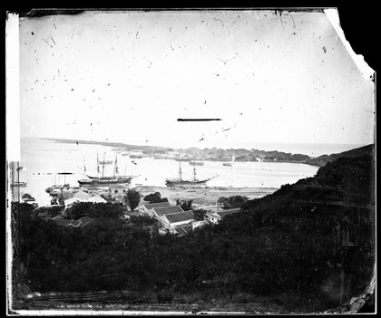 Takow harbour (Takao, Kaohsiung), Formosa [Taiwan]. Photograph by John Thomson, 1871.