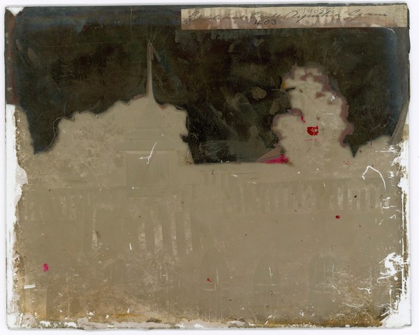 Ayutthaya, Siam (Thailand): the elephant corral. Photograph by John Thomson, 1865/1866.