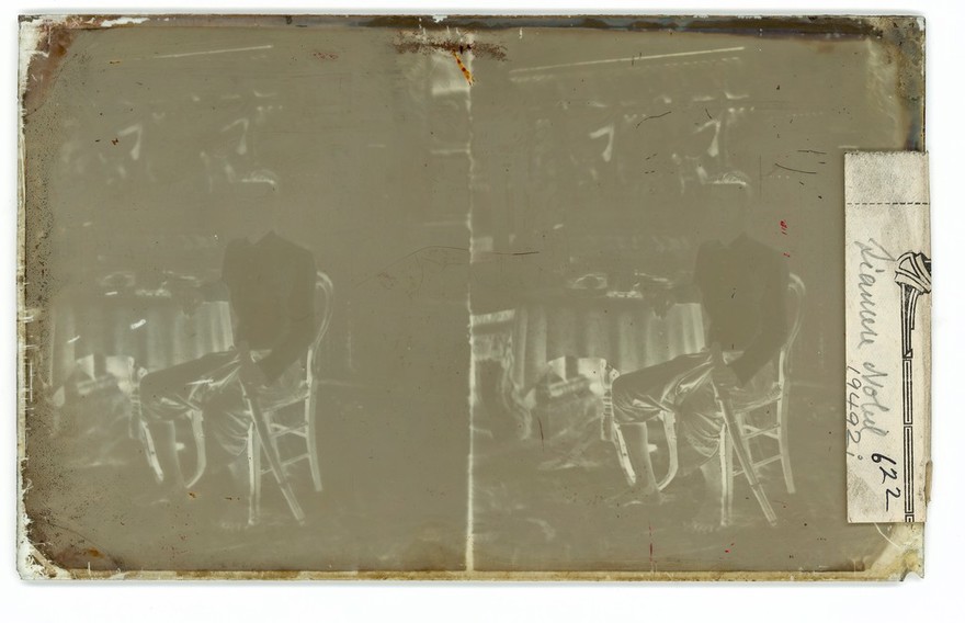 Bangkok, Siam (Thailand): a young man with a samurai sword. Photograph by John Thomson, 1865.
