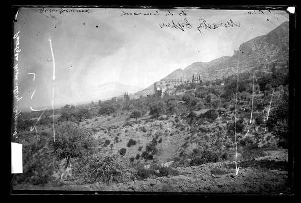 Bellapais Abbey, near Kyrenia, Cyprus. Photograph by John Thomson, 1878.