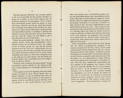 Rules for the successful treatment and prevention of the influenza; the prevailing epidemic / By the first editor and originator of The Doctor.