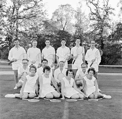 Tennis Team: Wellcome Laboratories, Beckenham