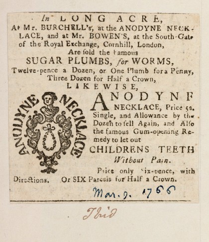 Dental memoranda / collected by T. Purland (1844).