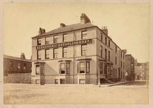 view Hydropathic establishment, Oxfordshire (?). Photograph by G. Kirby, 19--.