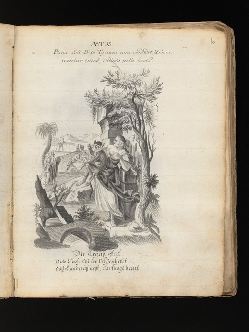 Allegorical and sacred subjects, and hermits. Drawings, ca. 1740.