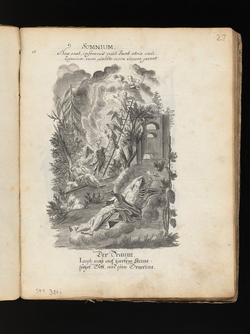 Allegorical and sacred subjects, and hermits. Drawings, ca. 1740.