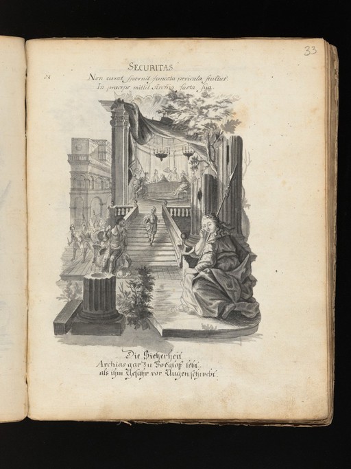 Allegorical and sacred subjects, and hermits. Drawings, ca. 1740.