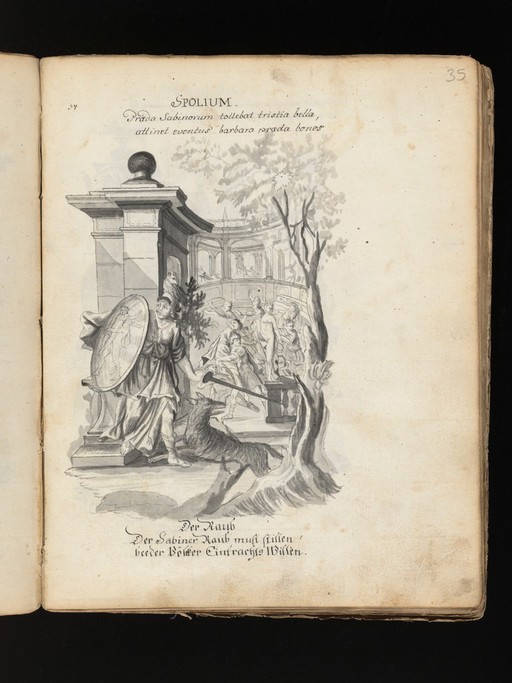 Allegorical and sacred subjects, and hermits. Drawings, ca. 1740.