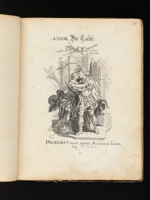 Allegorical and sacred subjects, and hermits. Drawings, ca. 1740.