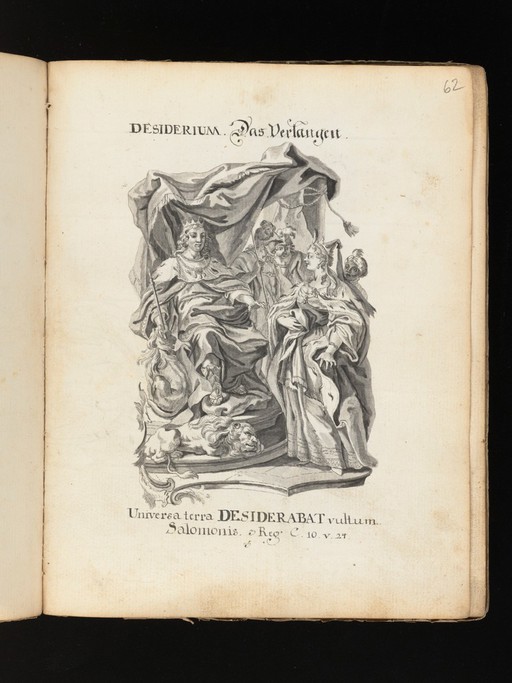 Allegorical and sacred subjects, and hermits. Drawings, ca. 1740.