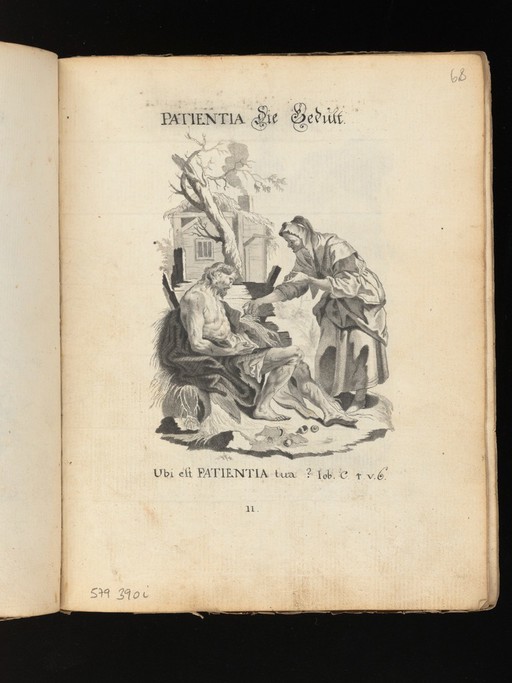 Allegorical and sacred subjects, and hermits. Drawings, ca. 1740.