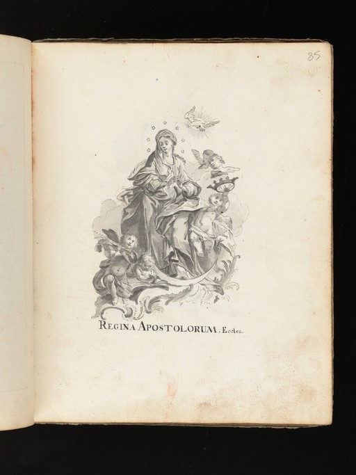 Allegorical and sacred subjects, and hermits. Drawings, ca. 1740.