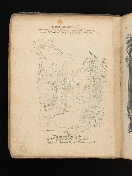 Allegorical and sacred subjects, and hermits. Drawings, ca. 1740.
