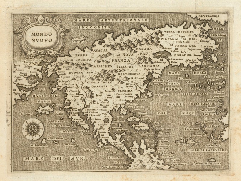 Map Of The New World | Wellcome Collection