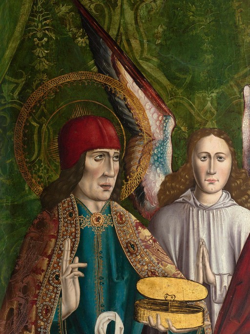 A verger's dream; Saints Cosmas and Damian, 1495