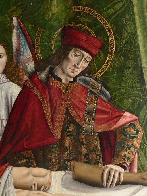 A verger's dream; Saints Cosmas and Damian, 1495