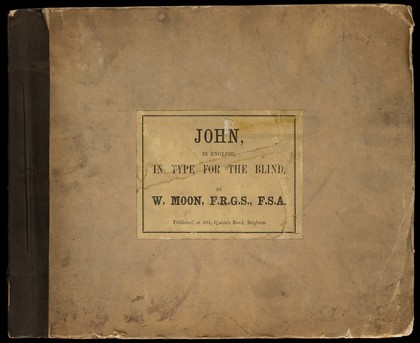 John, in English, in type for the blind. Part 2.