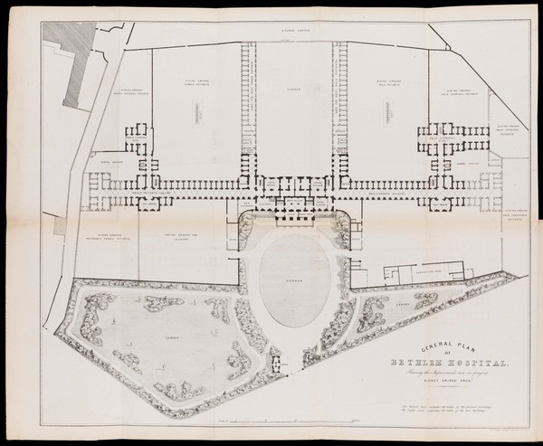 A narrative of the proceedings at the laying of the first stone of the new buildings at Bethlem Hospital : on Thursday, the 26th day of July MDCCCXXXVIII: with historical notes and illustrations, and official documents / by Peter Laurie.