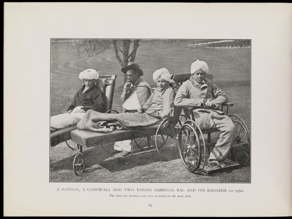 A short history in English, Gurmukhi and Urdu of the Royal Pavilion, Brighton, and a description of it as a hospital for Indian soldiers.
