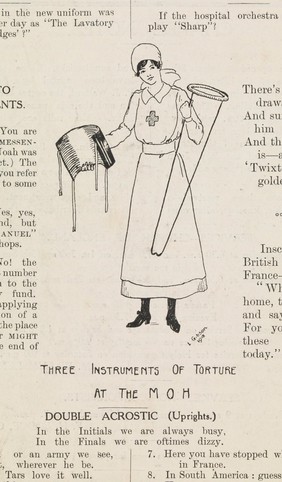 Cheerio. No.1, November, 1918 / by the patients & staff of the Military Orthopaedic Hospital, Ducane Road, Shepherd's Bush, London W.