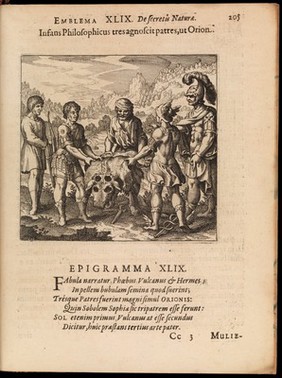 Atalanta fvgiens, hoc est emblemata nova de secretis naturae chymica. Accommodata partim oculis & intellectui, figuris cupro incisis, adjectisqúe sententiis, epigrammatis & notis, partim auribus & recreationi animi plus minus 50 fugis musicalibus trium vocum, quarum duÆ ad unam simplicem melodiam distichis canendis peraptam, correspondeant ... / authore Michaele Majero.