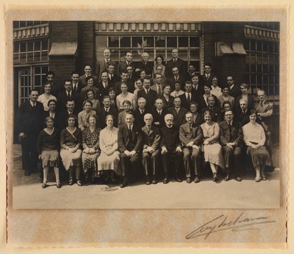 Lister Institute group photograph