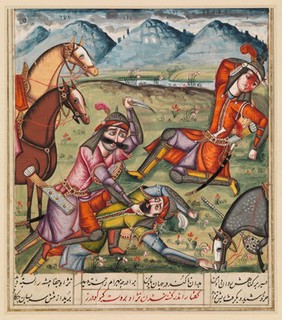 Giv kills Tahzav in revenge for the death of Bahram