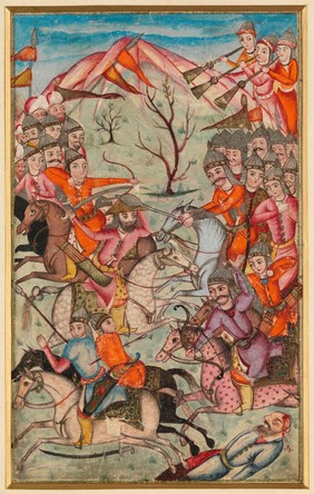 Scene from the Shahnameh
