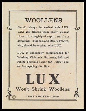 view Advert for Lux