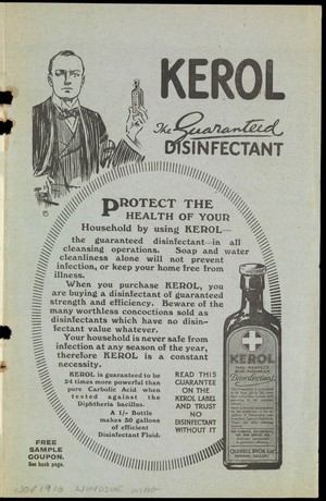 view Advert for Kerol Disinfectant