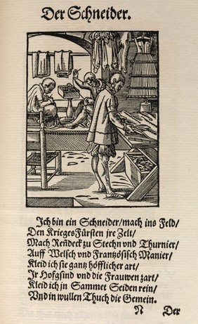 Jost Amman's Stände und Handwerker mit Versen von Han Sachs / [Jost Amman].