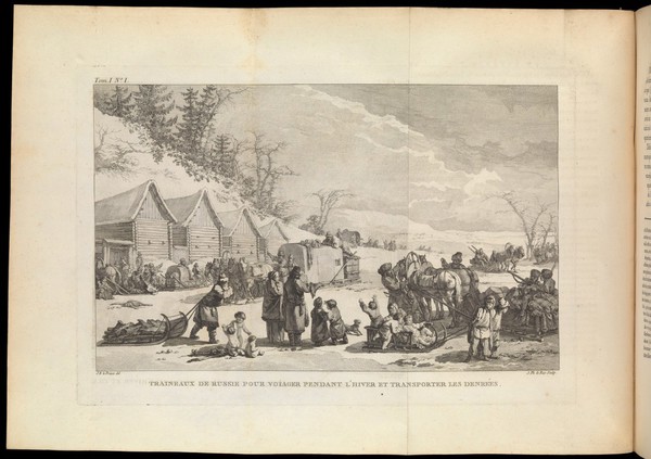 Voyage en Sibérie, fait par ordre du roi en 1761. Contenant les mœurs, les usages des Russes, et l'etat actuel de cette puissance; la description géographique & le nivellement de la route de Paris à Tobolsk ... / par m. l'abbé Chappe d'Auteroche.