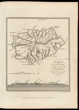 Tracts relative to the island of St. Helena; written during a residence of five years / By Major-General Alexander Beatson. Illus. with views, engraved by Mr. William Daniell, from the drawings of Samuel Davis, esq.