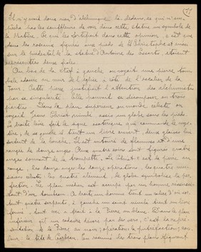 Les monuments alchimiques de Paris. L'unité de la matière. Author's holograph MSS. The first work contains a rough pen-drawing of the tomb of Étienne Yves 1467 in Nôtre Dame de Paris. Produced in Paris. From the Library of Lionel Hauser of Paris with his press-mark label 'L.H.61'.