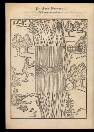 De arte natandi libri duo, quorum prior regulas ipsius artis, posterior vero praxin demonstrationemque continet / [Everard Digby].