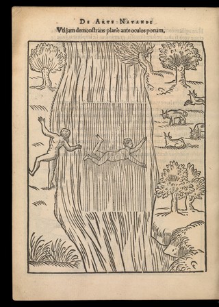 De arte natandi libri duo, quorum prior regulas ipsius artis, posterior vero praxin demonstrationemque continet / [Everard Digby].