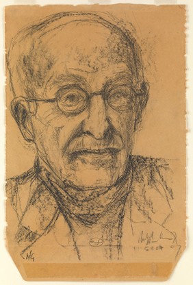 Norbert Hirschhorn. Drawing by N. Gomperts, 2008.